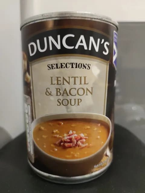 Duncan'S Lentil & Bacon Soup