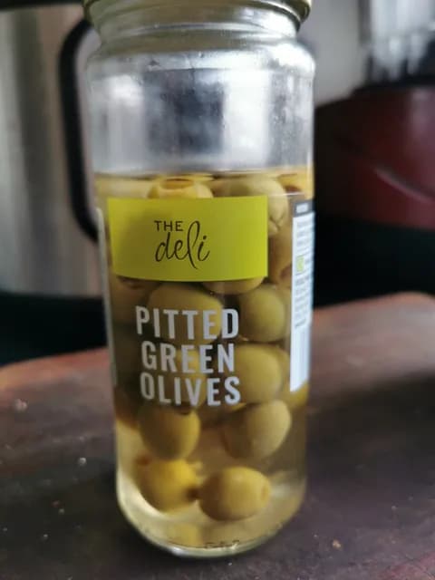 The Deli Pitted Green Olives