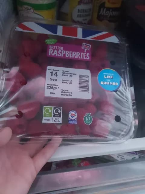 Nature'S Pick British Raspberries