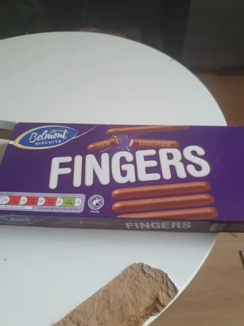 Belmont Biscuits Milk Chocolate Fingers