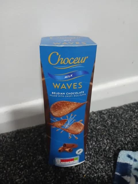 Choceur Milk Waves Belgian Chocolate Filled With Crispy Rice Puffs
