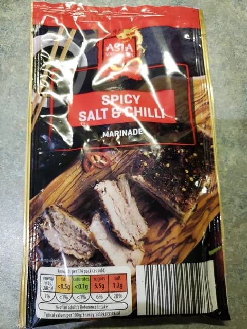 Asia Specialties Spicy Salt & Chilli Marinade