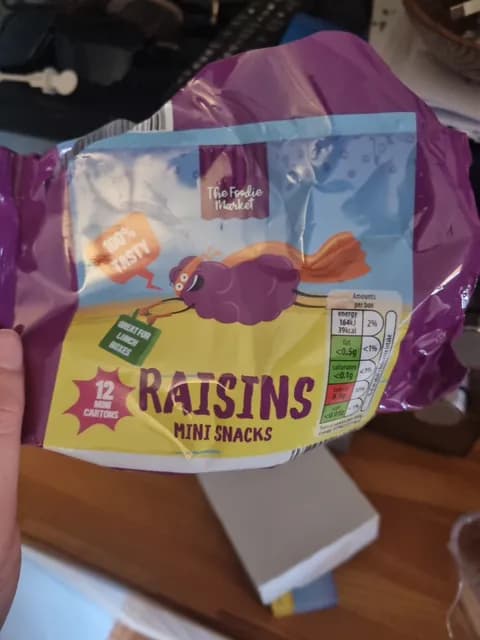 The Foodie Market Raisins Mini Snacks