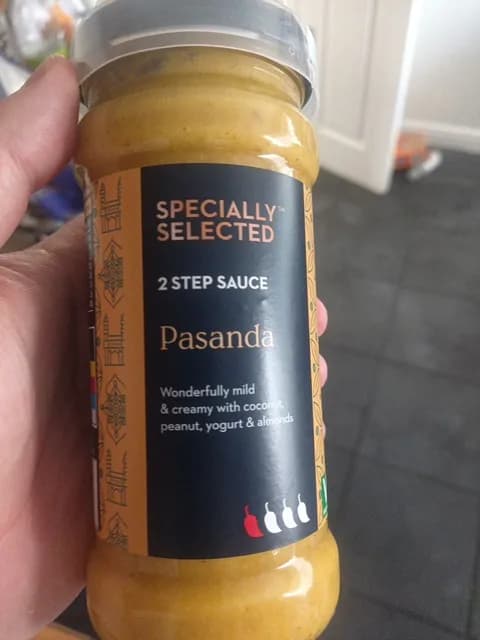 Specially Selected Pasanda 2 Step Sauce