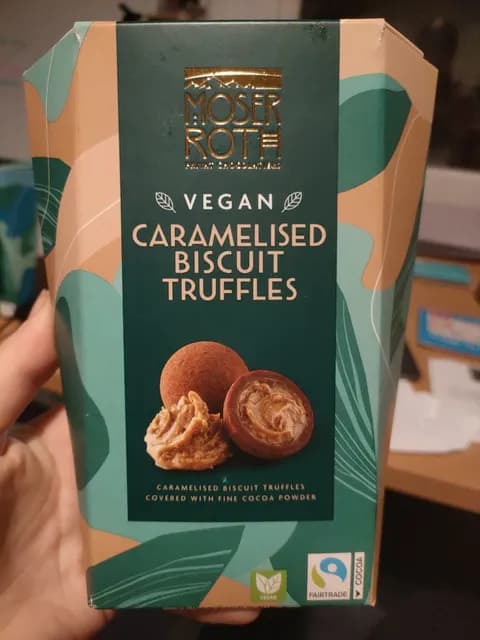 Moser Roth Vegan Caramelised Biscuit Truffles