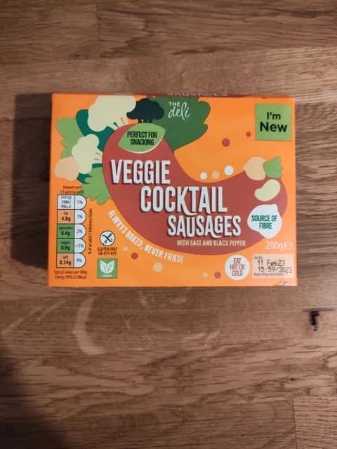 The Deli Veggie Cocktail Sausages