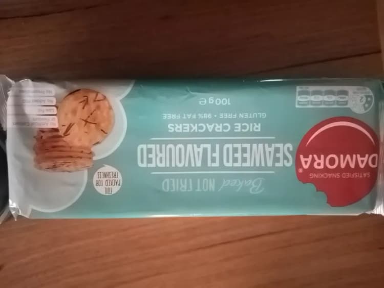 Damora Seaweed Flavored Rice Crackers