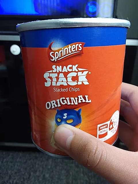 Sprinters Snack Stack Original Stacked Chips