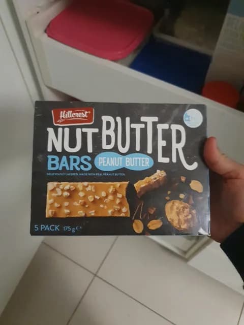 Hillcrest Nut Butter Bars Peanut Butter