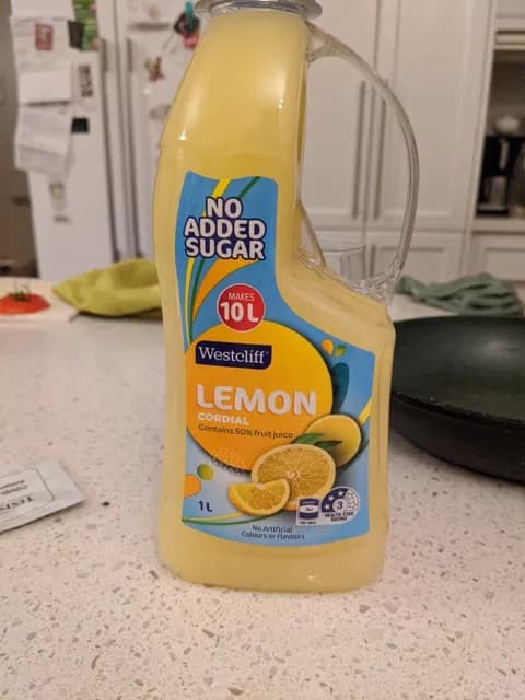 Westcliff Lemon Cordial