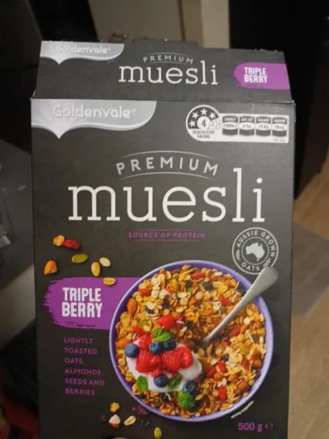 Goldenvale Premium Muesli Triple Berry