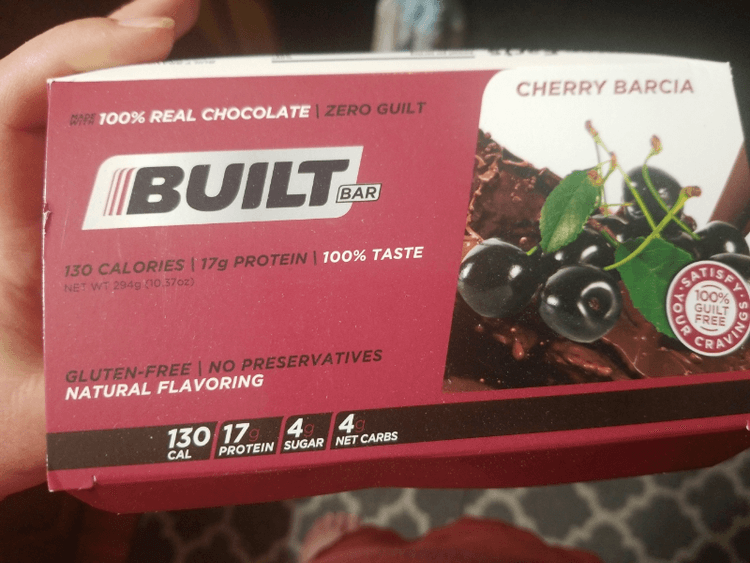 Built Cherry Barcia Protein Bar