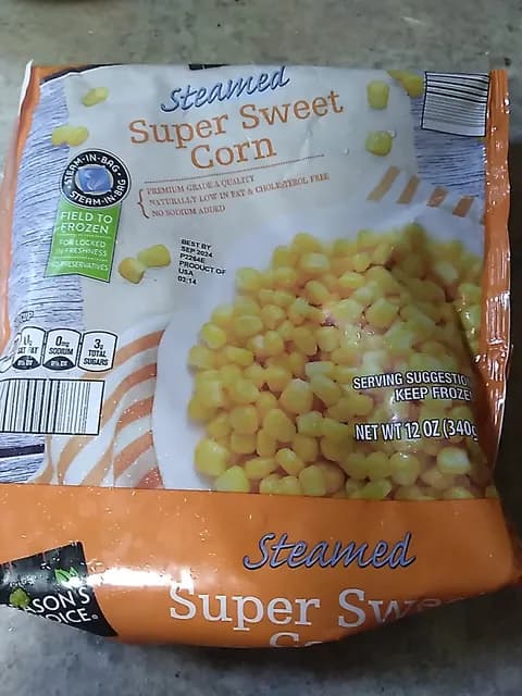 Season'S Choice Steamed Super Sweet Corn