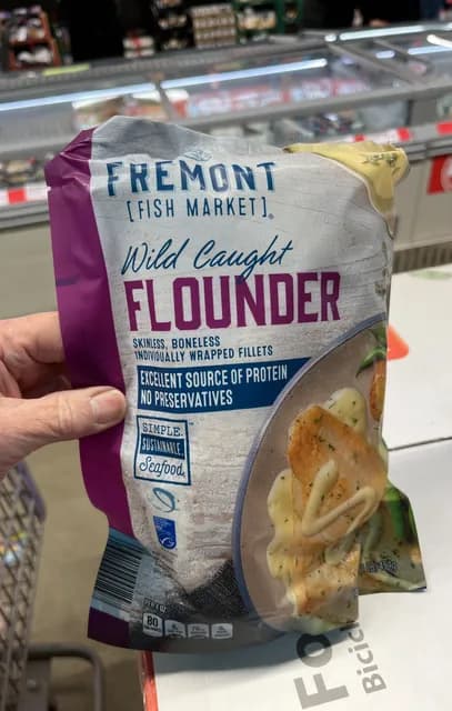 Fremont [Fish Market] Wild Caught Flounder