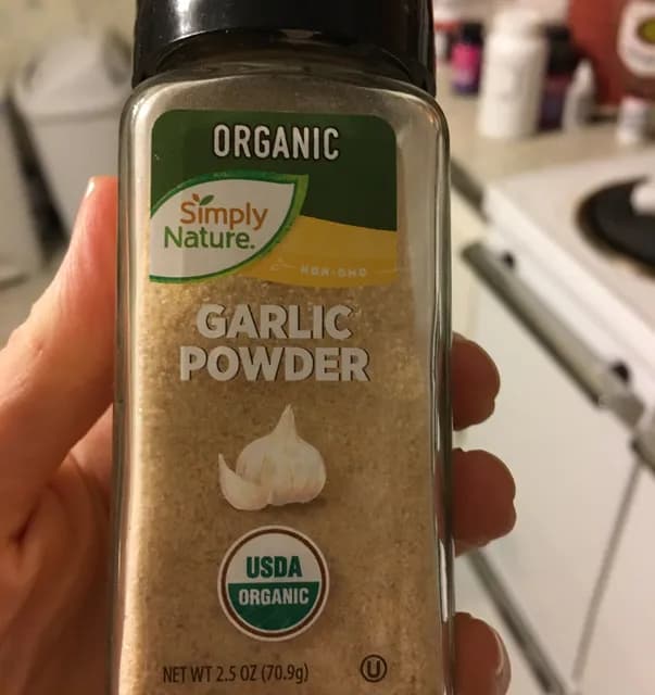 Simply Nature Organic Non-Gmo Garlic Powder