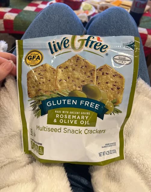 Is it Capsaicin Free? Livegfree Gluten Free Rosemary & Olive Oil Multiseed Snack Crackers