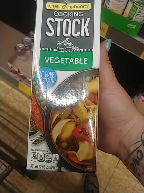 Is it Dairy Free? Chef's Cupboard Cooking Stock Vegetable