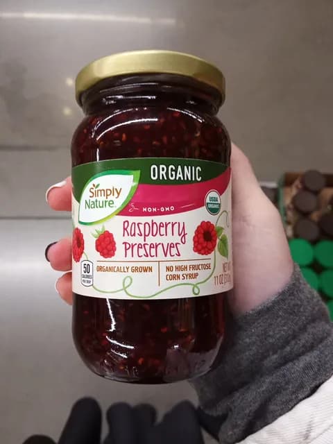 Is it Cashew Free? Simply Nature Organic Raspberry Preserves