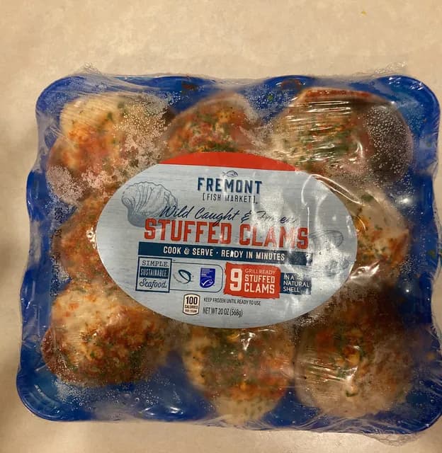 Fremont Fish Market Stuffed Clams