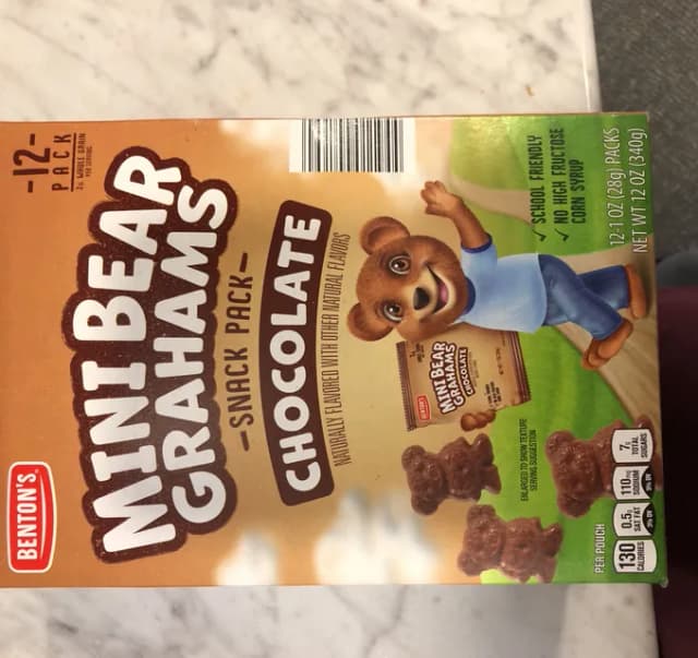 Is it Low FODMAP? Benton's Mini Bear Grahams Chocolate