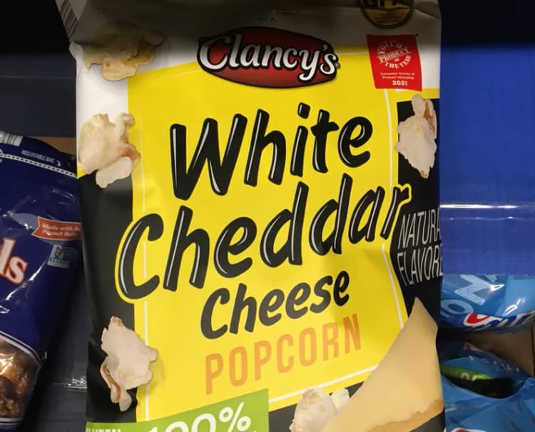 Clancy's White Cheddar Cheese Popcorn