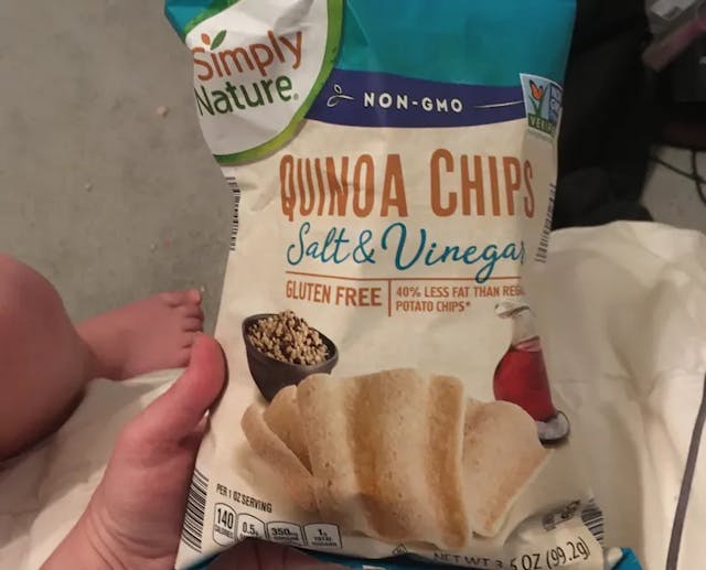 Is it Milk Free? Simply Nature Non-gmo Salt & Vinegar Quinoa Chips