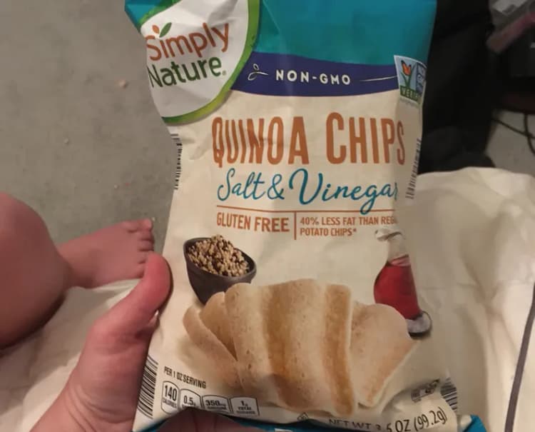 Simply Nature Non-gmo Salt & Vinegar Quinoa Chips