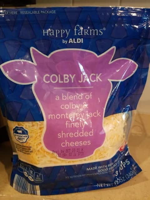 Happy Farms Colby Jack Shredded Cheese