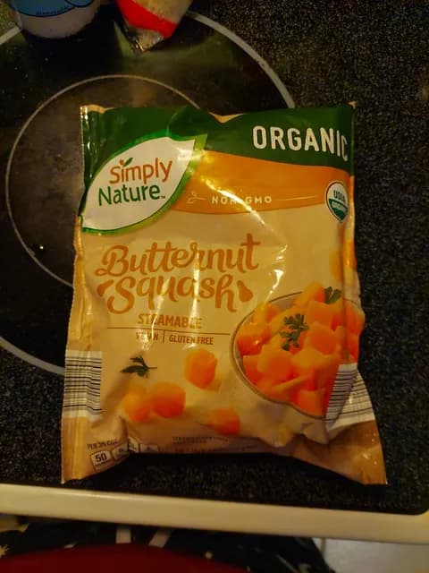 Simply Nature Organic Butternut Squash Steamable
