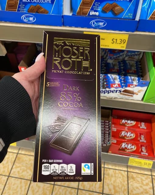 Moser Roth Privat Chocolatiers Dark 85% Cocoa