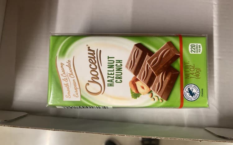 Choceur Hazelnut Crunch European Chocolate