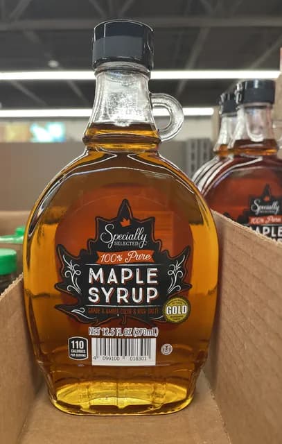 Is it Fish Free? Specially Selected 100% Pure Maple Syrup