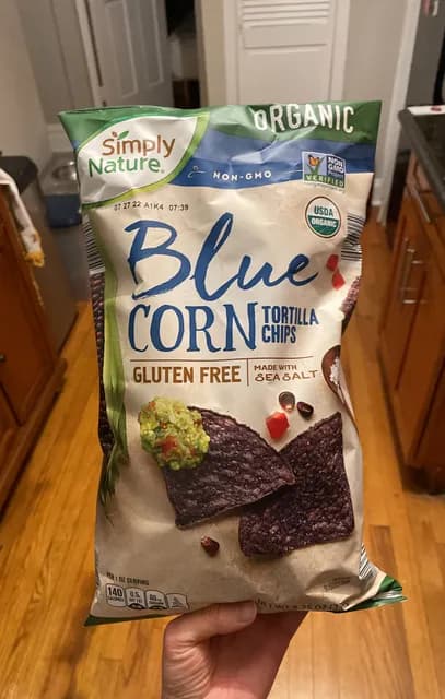 Is it Eosinophilic Esophagitis Friendly? Simply Nature Organic Blue Corn Tortilla Chips