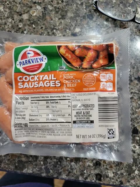 Parkview Cocktail Sausages Made With Pork, Chicken & Beef