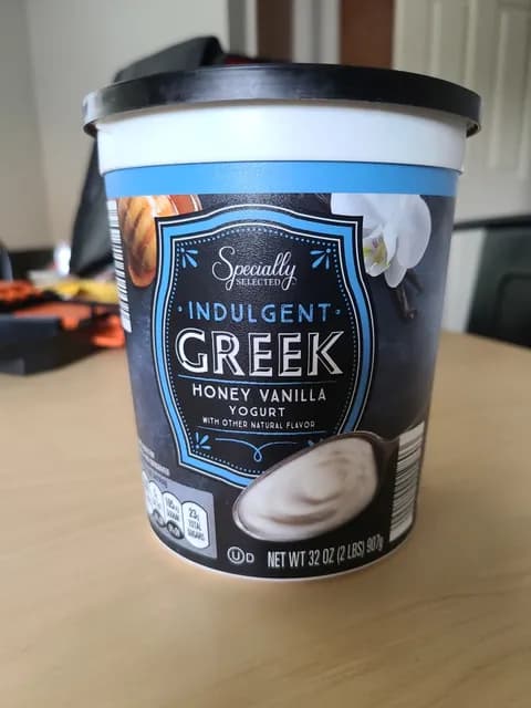 Specially Selected Indulgent Honey Vanilla Greek Yogurt