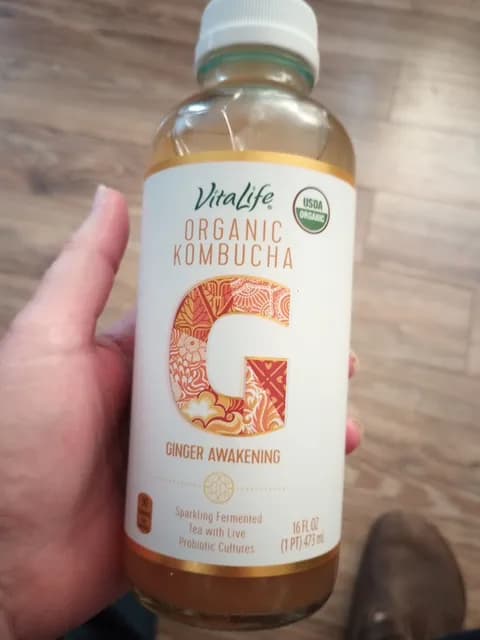 Vitalife Organic Kombucha Ginger Awakening