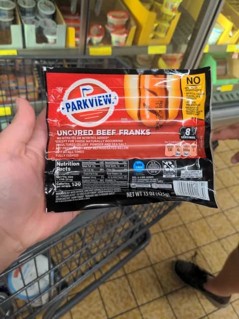 Parkview Uncured Beef Franks