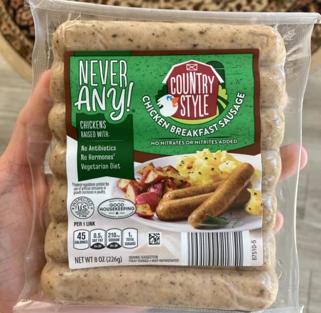 Is it Tree Nut Free? Country Style Chicken Breakfast Sausage