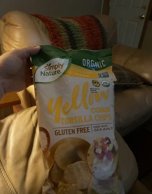 Is it Milk Free? Simply Nature Organic Gluten Free Yellow Corn Tortilla Chips