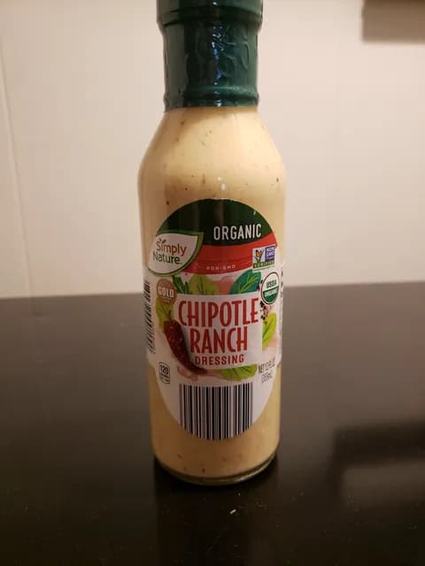 Is it Whole 30? Simply Nature Organic Chipotle Ranch Dressing