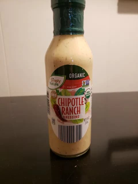 Simply Nature Organic Chipotle Ranch Dressing