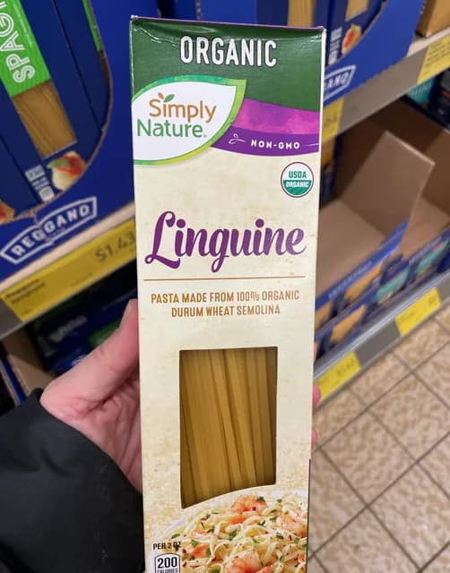 Is it Artificial Food Coloring Free? Simply Nature Organic Linguine Pasta