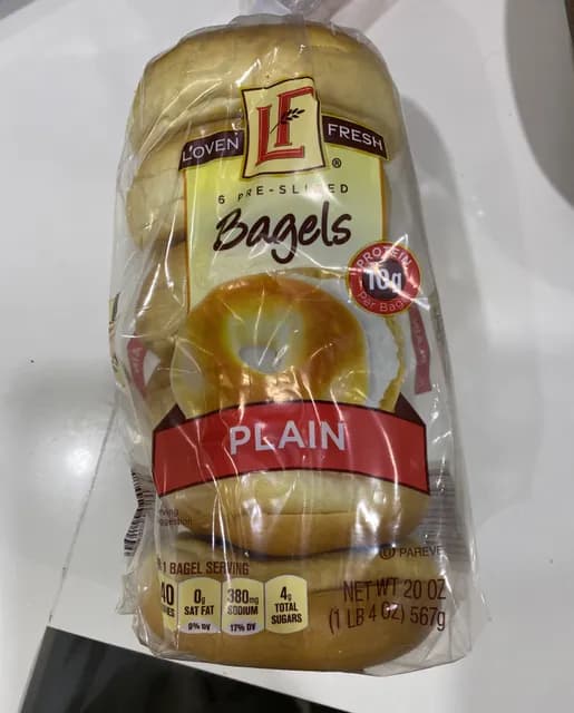 L'Oven Fresh Plain Bagels
