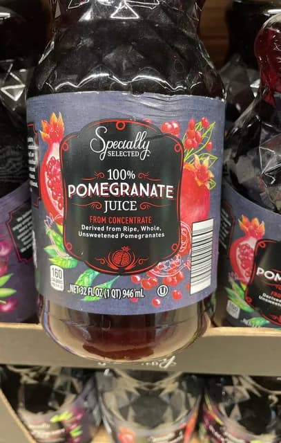 Specially Selected 100% Pomegranate Juice