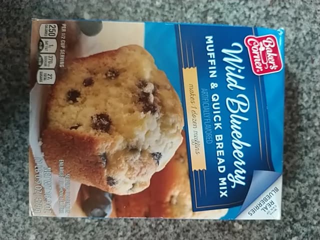 Is it Low FODMAP? Baker's Corner Wild Blueberry Muffin & Quick Bread Mix