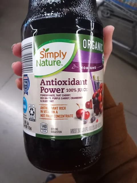 Simply Nature Organic Antioxidant Power 100% Juice