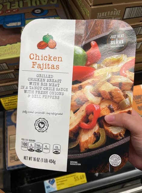 Park Street Deli Chicken Fajitas