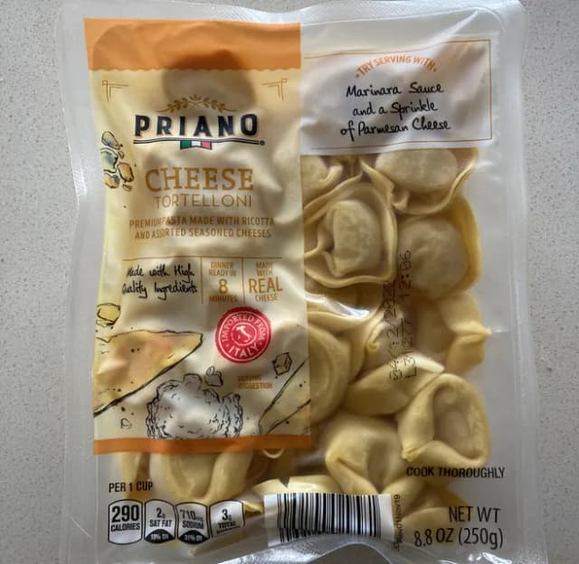 Is it Breastfeeding Friendly? Priano Cheese Tortelloni