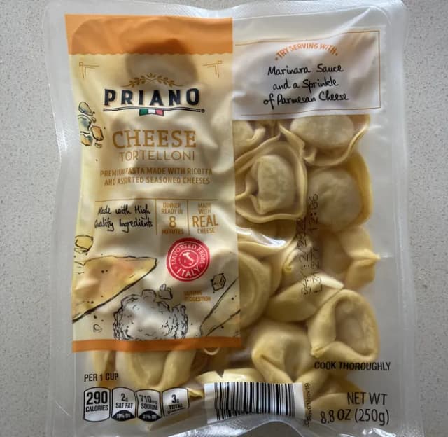 Is it Interstitial Cystitis Friendly? Priano Cheese Tortelloni