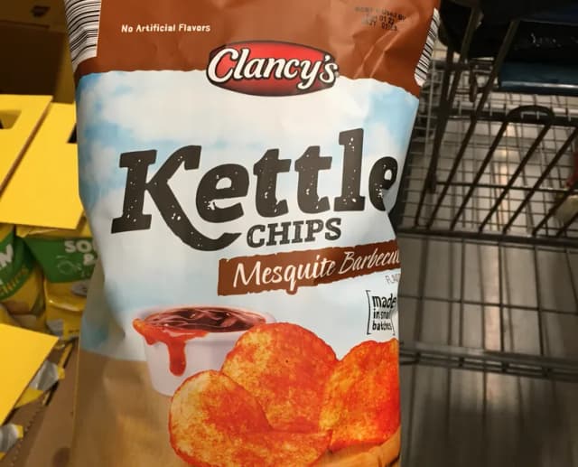 Clancy's Kettle Chips Mesquite Barbecue